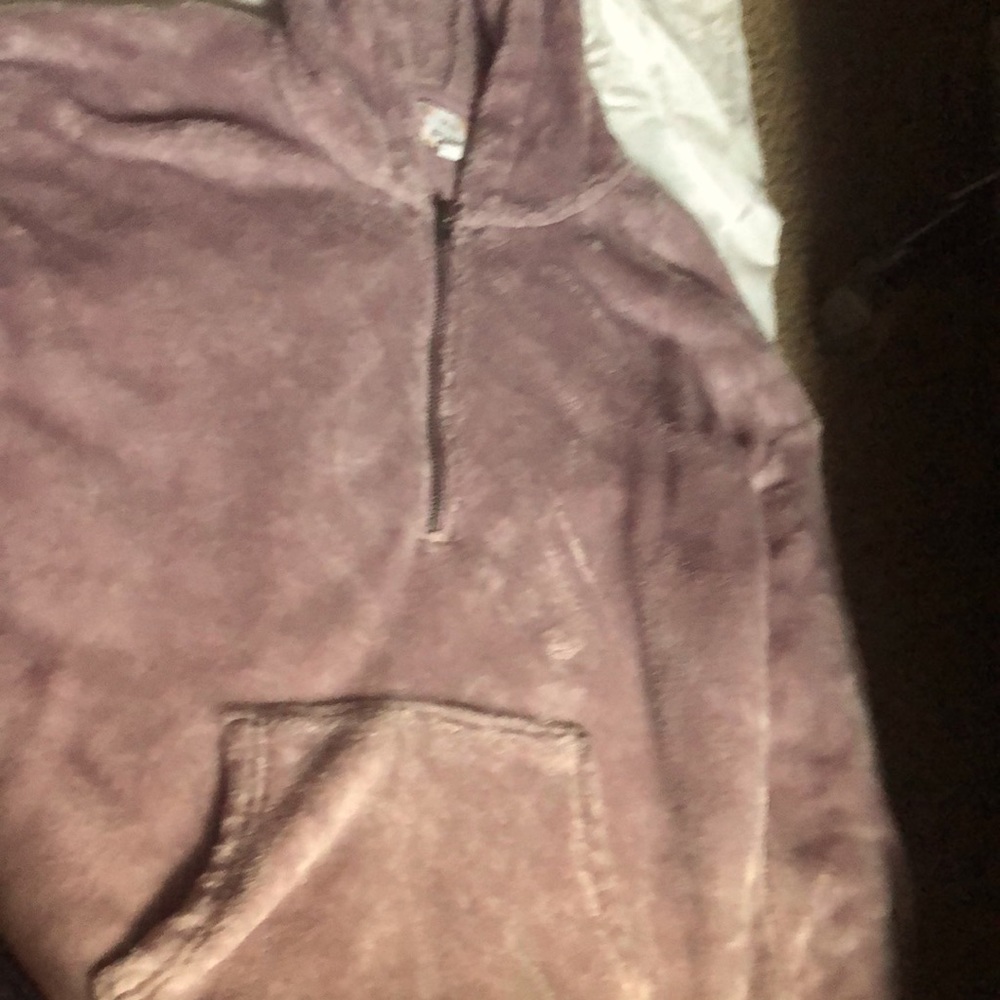 Lavender hoodie zip up